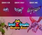 Axolotl Cub, Axolotl Scout, Axolotl Max. Invizimals Shadow Zone. Ένα από τα πιο έξυπνα Invizimals ήταν η μάντισσα της Maya
